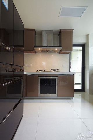 简约风格三居室富裕型140平米以上厨房橱柜订做