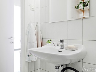 简约风格公寓经济型80平米卫生间洗手台海外家居