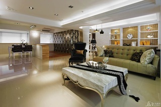 简约风格富裕型130平米客厅吊顶沙发台湾家居