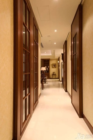 新古典风格公寓富裕型130平米过道台湾家居