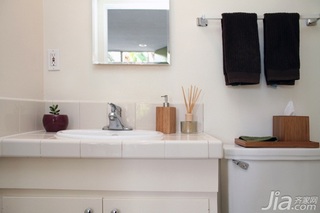 简约风格别墅简洁富裕型卫生间洗手台海外家居