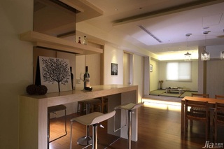 简约风格公寓富裕型120平米吧台吧台椅台湾家居