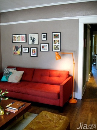 简约风格二居室简洁5-10万客厅沙发背景墙沙发海外家居