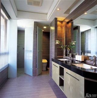 新古典风格公寓富裕型130平米卫生间台湾家居