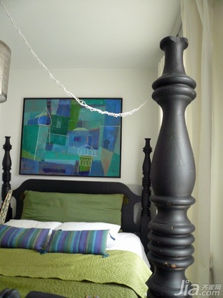 欧式风格公寓经济型70平米卧室床海外家居