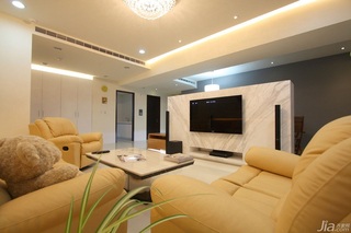 公寓富裕型120平米客厅电视背景墙沙发台湾家居