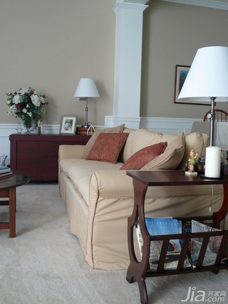新古典风格别墅富裕型120平米客厅沙发海外家居