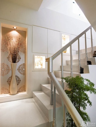 新古典风格别墅豪华型140平米以上楼梯台湾家居