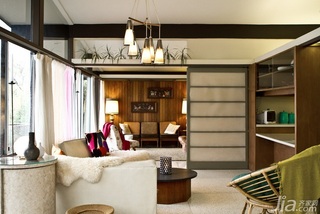 混搭风格三居室简洁豪华型客厅沙发海外家居