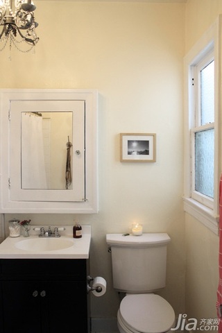 简约风格二居室简洁5-10万卫生间吊顶洗手台海外家居