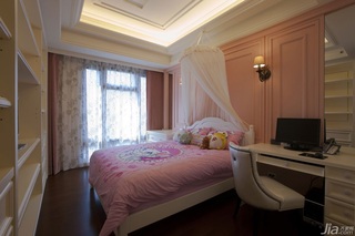 新古典风格公寓豪华型卧室书桌台湾家居