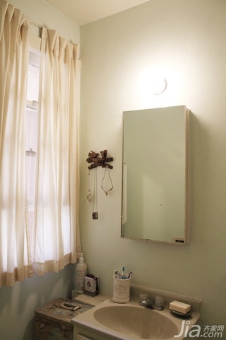 简约风格二居室简洁富裕型卫生间洗手台海外家居
