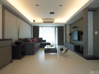 简约风格公寓富裕型120平米客厅沙发二手房台湾家居