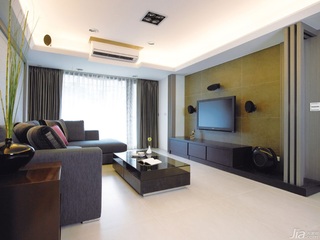 简约风格公寓富裕型120平米客厅吊顶沙发二手房台湾家居