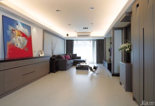 简约风格公寓富裕型120平米客厅吊顶二手房台湾家居