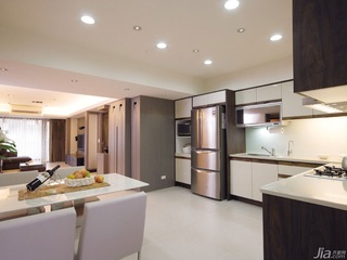 简约风格公寓富裕型120平米厨房吊顶二手房台湾家居