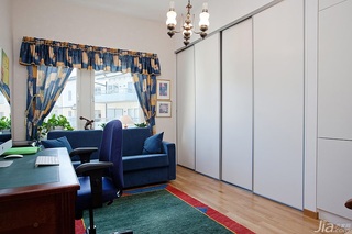 北欧风格公寓70平米书房书桌海外家居