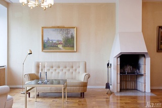 北欧风格公寓经济型80平米客厅沙发海外家居