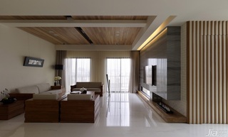 简约风格四房富裕型140平米以上客厅吊顶台湾家居