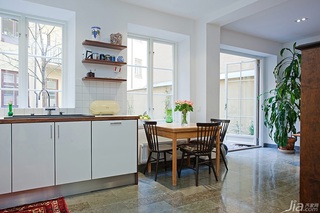 北欧风格复式经济型70平米餐桌海外家居