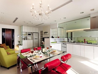 简约风格一居室富裕型60平米厨房台湾家居