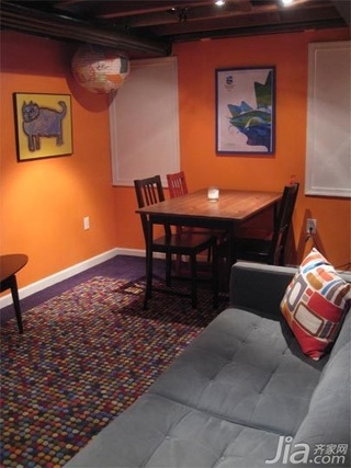 简约风格别墅暖色调经济型90平米客厅沙发海外家居