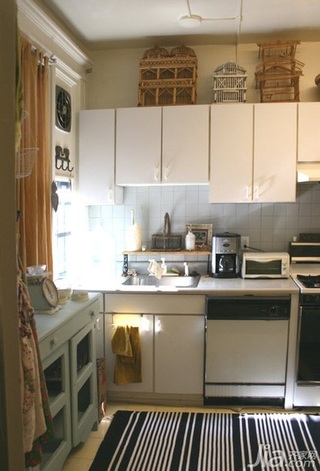 东南亚风格公寓经济型40平米厨房橱柜海外家居