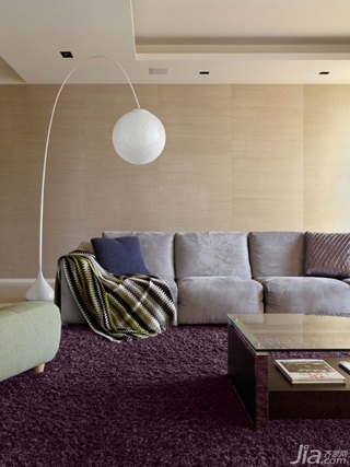 简约风格公寓富裕型100平米客厅沙发台湾家居