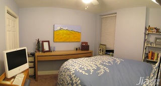 混搭风格公寓经济型60平米卧室床海外家居