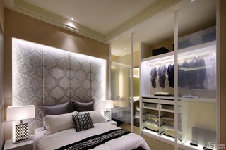 新古典风格三居室富裕型140平米以上卧室卧室背景墙床台湾家居
