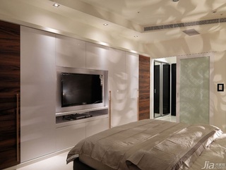 简约风格三居室富裕型140平米以上卧室台湾家居