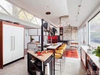 简约风格别墅富裕型140平米以上厨房吧台橱柜海外家居