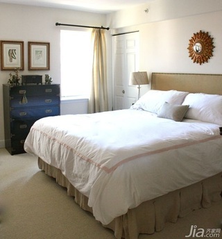 混搭风格别墅经济型70平米卧室床海外家居