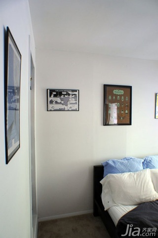 简约风格别墅经济型70平米卧室床海外家居