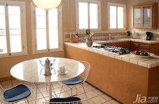 简约风格三居室简洁原木色富裕型厨房橱柜海外家居