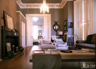 简约风格别墅富裕型100平米客厅沙发海外家居