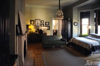 简约风格别墅富裕型100平米卧室床海外家居