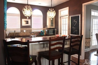 简约风格公寓经济型80平米厨房吧台吧台椅海外家居