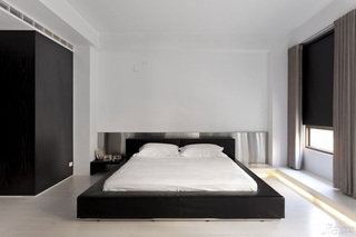 简约风格复式富裕型卧室床台湾家居