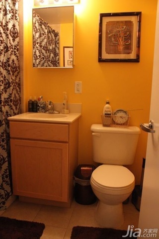 混搭风格公寓经济型70平米卫生间洗手台海外家居