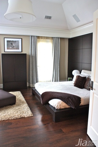 欧式风格别墅豪华型140平米以上卧室床海外家居