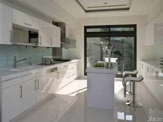 简约风格公寓富裕型140平米以上厨房吧台橱柜台湾家居