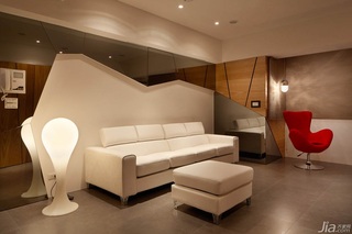 简约风格公寓富裕型120平米客厅沙发背景墙沙发台湾家居