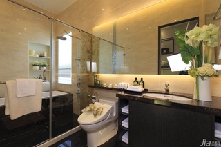 新古典风格公寓豪华型140平米以上卫生间洗手台台湾家居