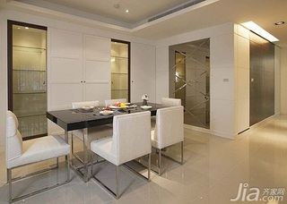 混搭风格公寓富裕型110平米餐厅餐桌台湾家居