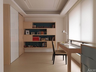 新古典风格公寓富裕型140平米以上卧室吊顶书桌台湾家居