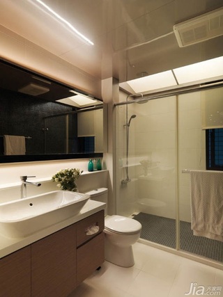 新古典风格公寓富裕型140平米以上卫生间洗手台台湾家居