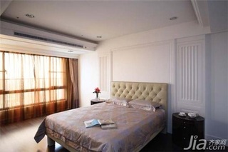 简约风格公寓富裕型110平米卧室吊顶床台湾家居