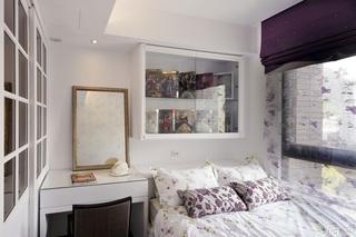 新古典风格公寓富裕型卧室卧室背景墙床台湾家居