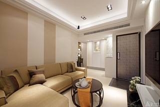 新古典风格公寓富裕型客厅吊顶沙发台湾家居